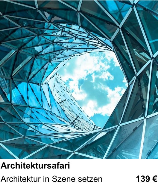 Intensiver Fotokurs zu Architektursafari in Heidelberg
