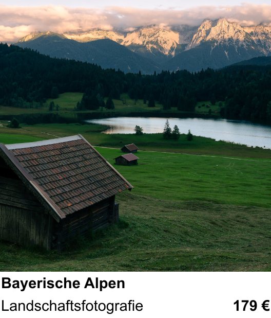 Experimenteller Fotoworkshop – Bayerische Alpen und Landschaftsfotografie