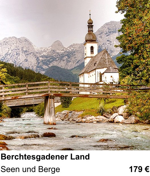 Experimenteller Fotoworkshop – Berchtesgadener Land und Seen und Berge