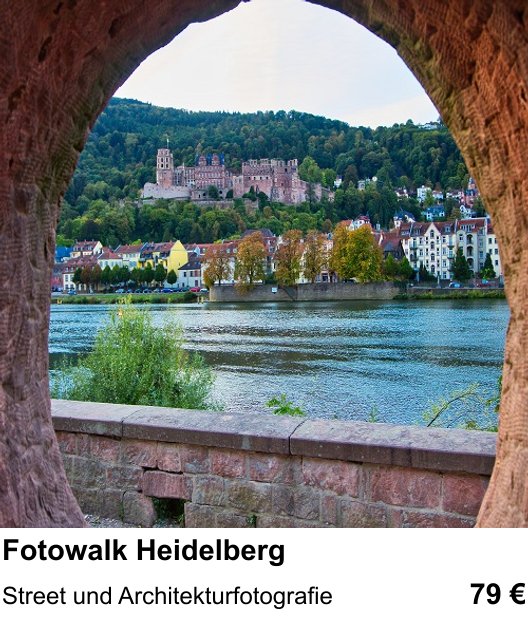 Intensiver Fotokurs zu Street- und Architekturfotografie in Heidelberg