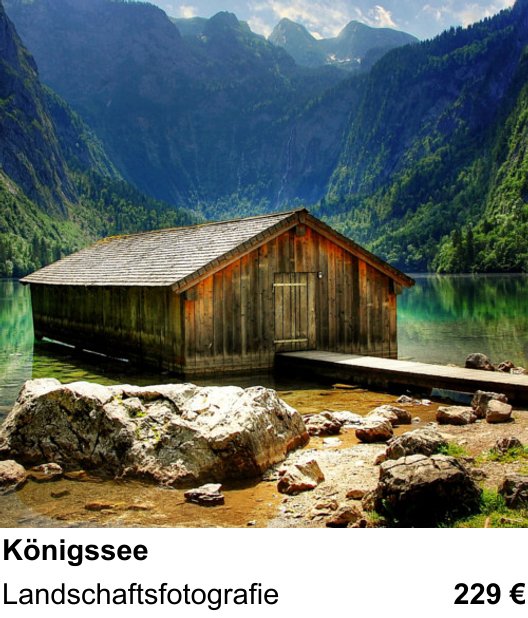 Experimenteller Fotoworkshop – Königssee und Landschaftsfotografie