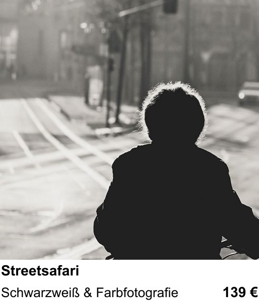 Intensiver Fotokurs zu Streetsafari in Heidelberg