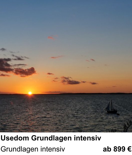 Experimenteller Fotoworkshop – Usedom Grundlagen intensiv und Grundlagen intensiv